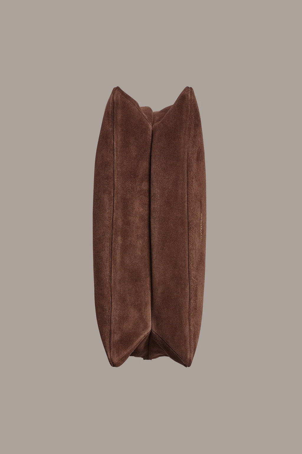 Warm Coffee Velvet Suede Shoulder Bag,Adjustable Thin Leather Single Strap Sculpted Gold Metal Hardware Soft Hobo Purse