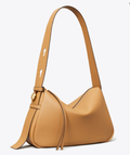 Warm Camel Soft Curved Underarm Bag